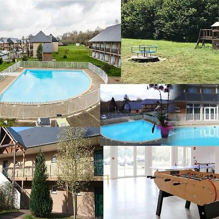 Le Fleur"H"On 11 D'Honfleur, T2 En Residence Avec Piscine, Wifi Et Parking Gratuits Équemauville Exterior foto